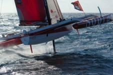 Racing Trimaran SOPRA - Sailing